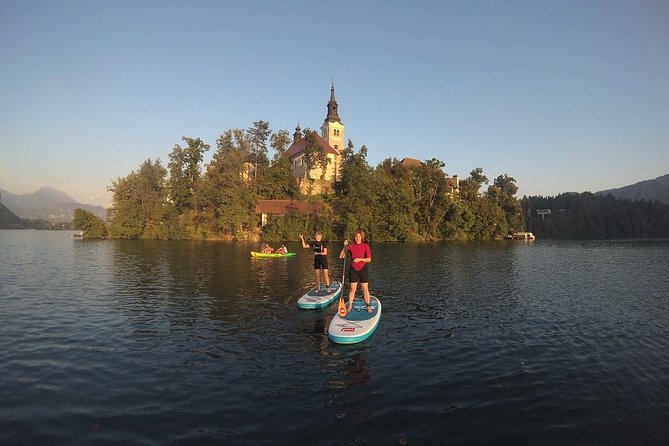 Lake Bled Stand-Up Paddle Boarding Lesson and Tour - SUP games, yoga poses, and a refreshing swim