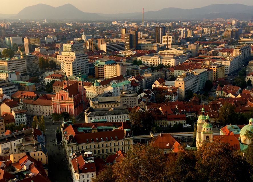 Ljubljana and Ljubljana Castle Sightseeing Tour - Town Hall and the Central Market