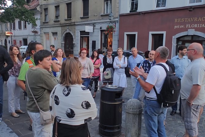 Ljubljana City Tour Including Ljubljana Castle - St. Nicholas Cathedral and its decorated entrance