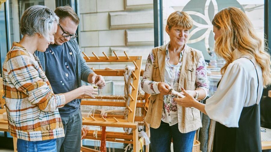 Ljubljana: Interactive Workshop with Experienced Weaver - Trying a traditional Slovenian craft yourself