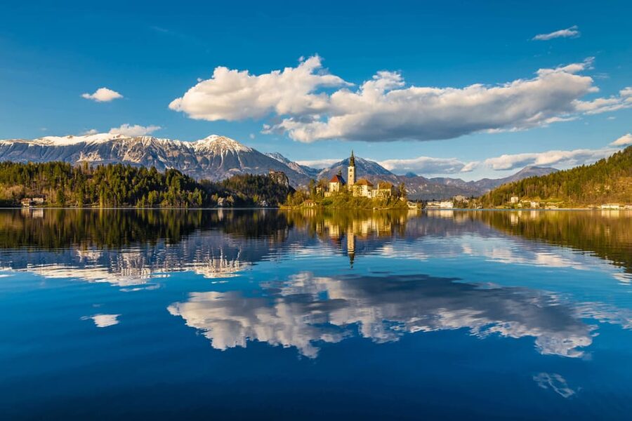 Ljubljana: Lake Bled, Postojna Cave, and Predjama Day Tour - Lake Bled delivers the postcard moment
