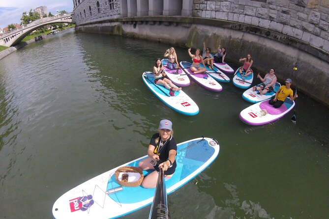 Ljubljana Stand-Up Paddle Boarding Lesson and Tour - Learning the basics before heading into town