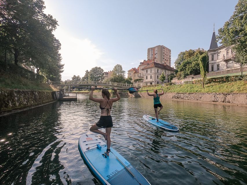 Ljubljana: Stand-Up Paddle Boarding Tour - Choosing games, poses, or a quiet pause
