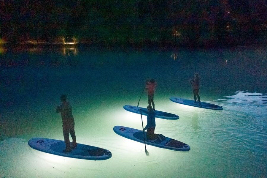 Most na Soci Evening SUP Excursion from Bovec - A beach break with included snacks