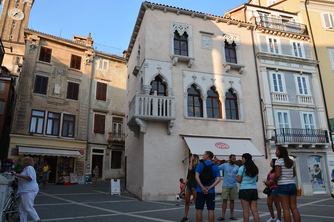 Piran Walking Tour with Local Wine and Food Tasting - First of May Square and the local tasting