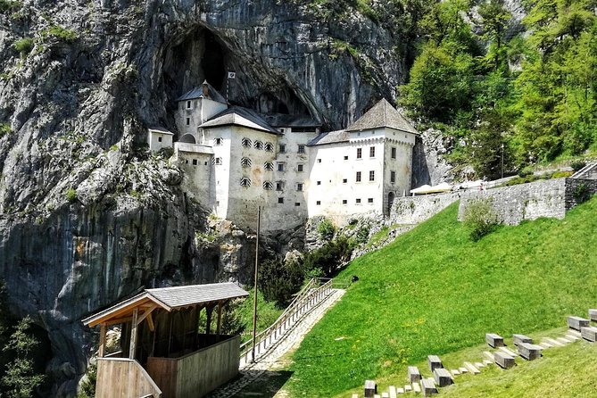 Postojna cave, Predjama castle and Piran tour from Ljubljana - Predjama Castle above the cave