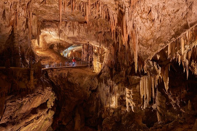 Postojna Cave & Predjama Castle from Koper - Riding the underground train at Postojna Cave