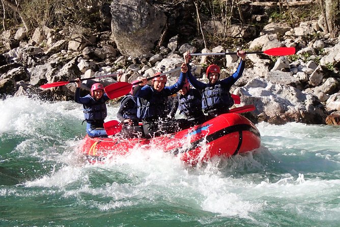 Premium RAFTING on Soca River. Photo service. Families welcome. - The river section and its small uncertainties