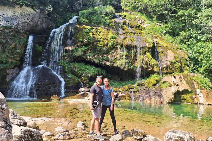 Private E-bike tour Soča valley: The ultimate explorer - Šunikov vodni gaj and its small forest waterfalls