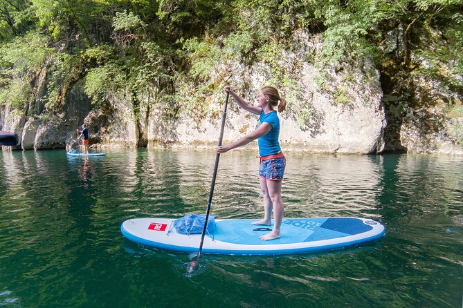 Private Half Day Stand-up Paddle Boarding on the Soča River - From Bovec to Most na Soči