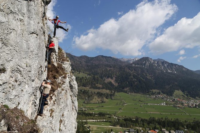 Quick Vertical Attraction - Via Ferrata Mojstrana - Pickup from Bled, Kranjska Gora, and Mojstrana