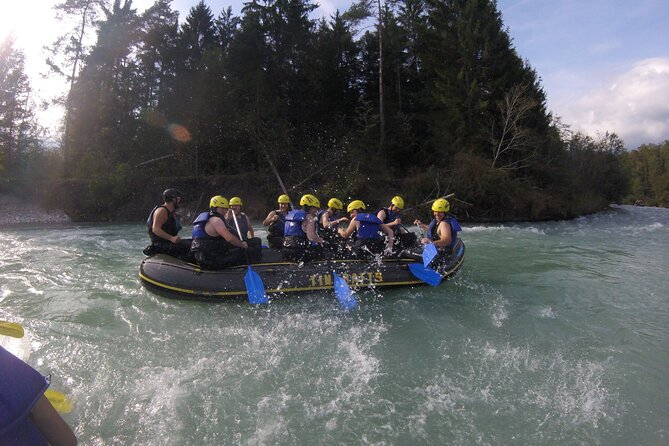 rafting on sava river in bled slovenia, the best rafting trip in the area - Preparing for the 13-kilometer river run