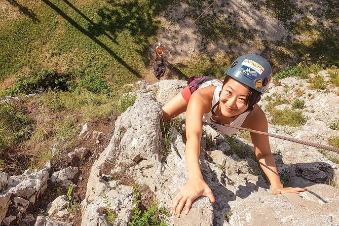 Rock Climbing near Lake Bled - Six climbs, from 3a to 7a+