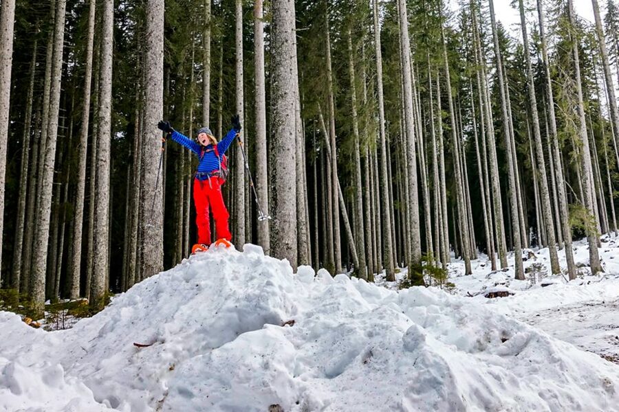 Snowshoeing in Triglav National Park - Why snowshoeing works so well in winter Slovenia