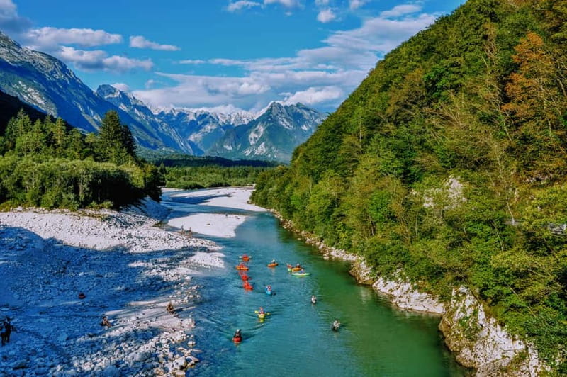 Soča River: Kayaking Adventure for All Levels with Photos - Why the Soča River makes a fine first kayaking trip
