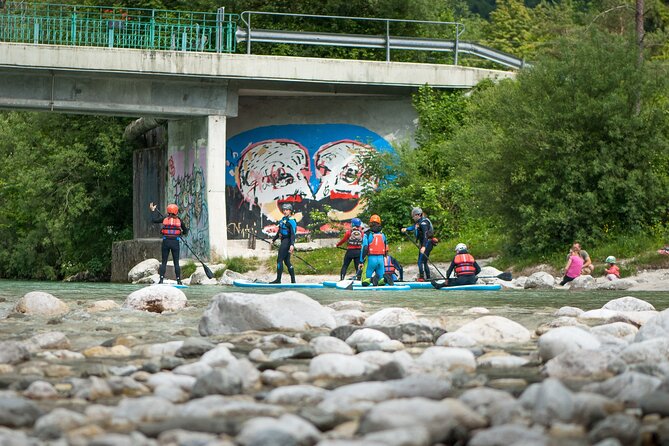 Soca Whitewater Stand-up Paddle Boarding Small Group Adventure - Learning the basics before the rapids