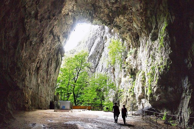 UNESCO's Skocjan Caves, Europe's largest underground canyon, Half Day Trip from Ljubljana - The one-mile approach is part of the workout