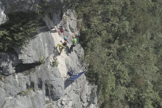 Unique Vertical Camping - Arriving in Volarje for a two-day adventure