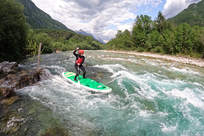 Whitewater Paddle Boarding on Soca River - The briefing covers more than basic paddle strokes