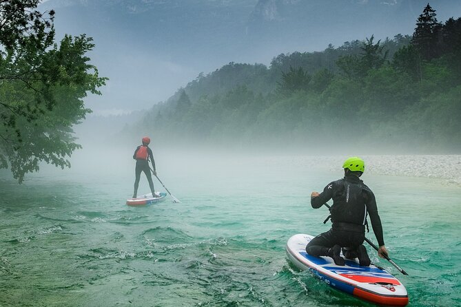 Whitewater Paddle Boarding on Soca River - Small rapids, technique practice, and a little mischief