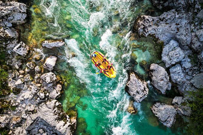 Whitewater Rafting on Soča River – Local Experts Since 1989 - On the Soča River: rapids, calm water, and mountain views