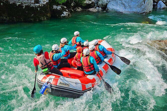 Whitewater Rafting on the Soča River in Bovec, Slovenia - Swimming, rock jumps, and optional thrills