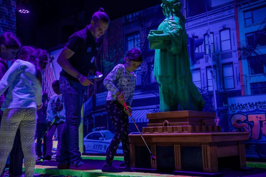 Woop! Glow golf: Ljubljana Btc City - Booking flexibility and small practical details