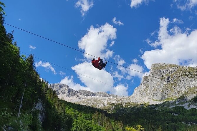 Zipline in Slovenia - Meeting in Bovec and Riding Out by 4x4
