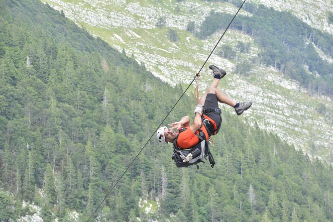 ZIPLINE Kanin Bovec - Starting in Bovec with gear and a mountain ride